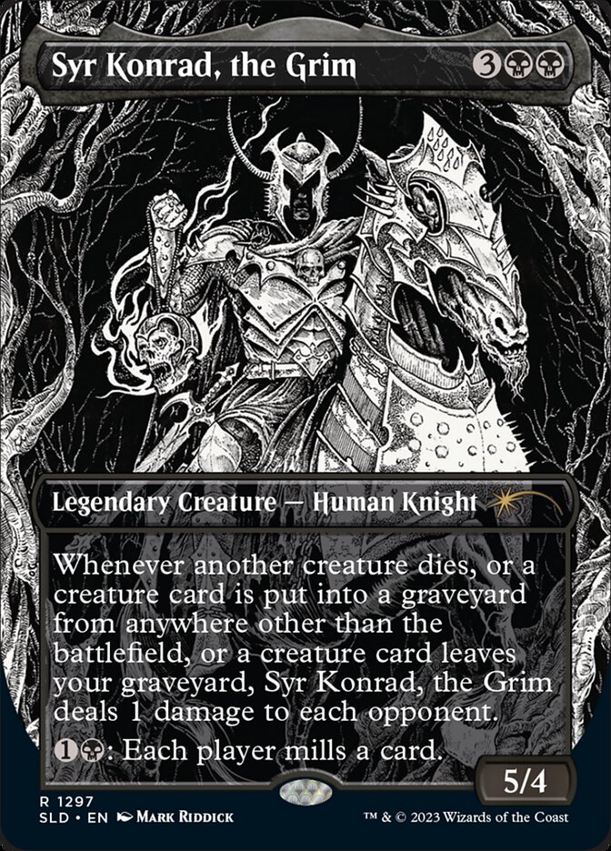 Magic the Gathering Card - Syr Konrad, the Grim - MTG Circle