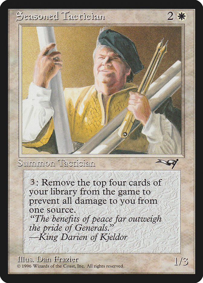 Magic the Gathering Card - Seasoned Tactician - MTG Circle