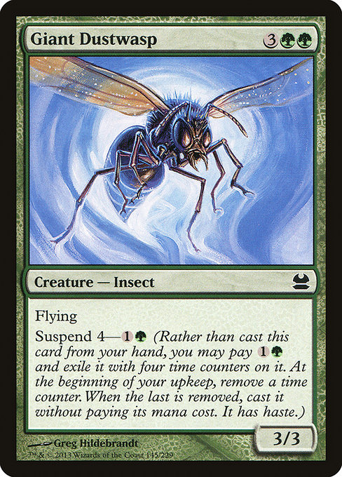 Magic the Gathering Card - Giant Dustwasp - MTG Circle