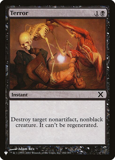 Magic the Gathering Card - Terror - MTG Circle
