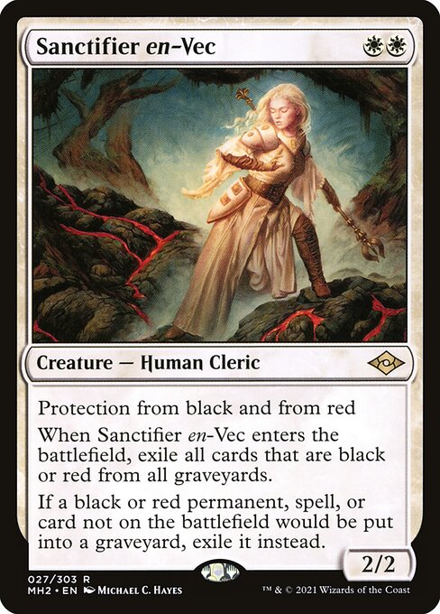 Magic the Gathering Card - Sanctifier en-Vec - MTG Circle