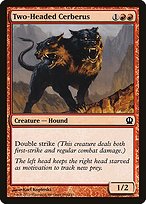 Magic the Gathering Card - Two-Headed Cerberus - MTG Circle