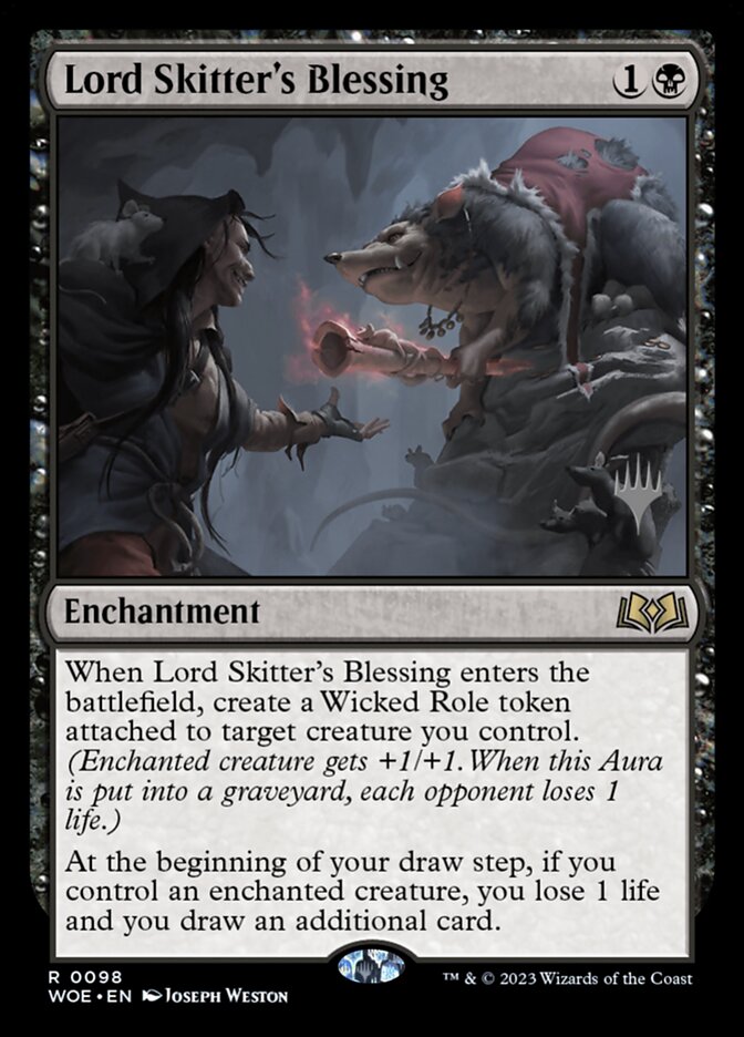 Magic the Gathering Card - Lord Skitter's Blessing - MTG Circle