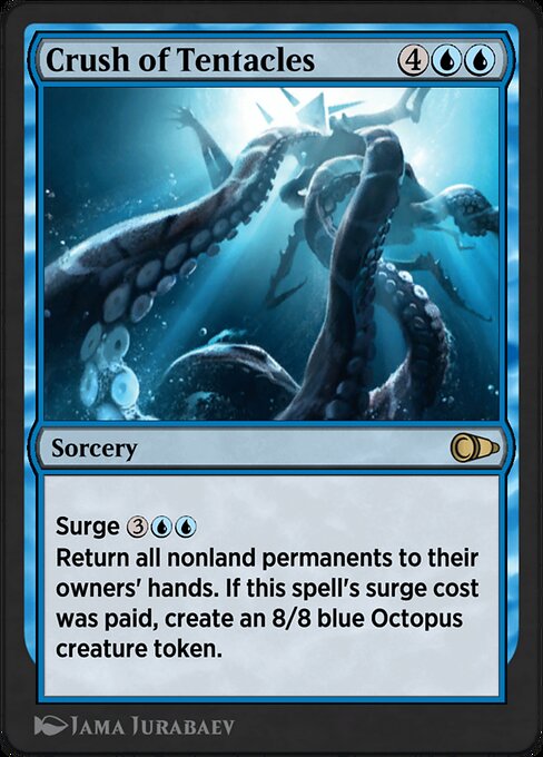 Magic the Gathering Card - Crush of Tentacles - MTG Circle