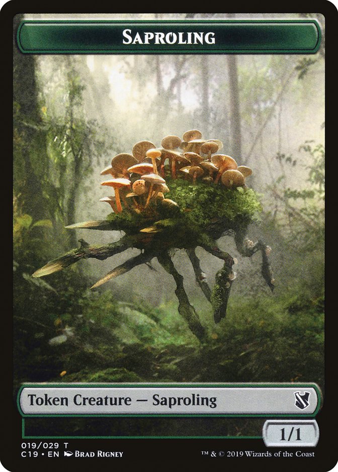 Magic the Gathering Card - Saproling - MTG Circle
