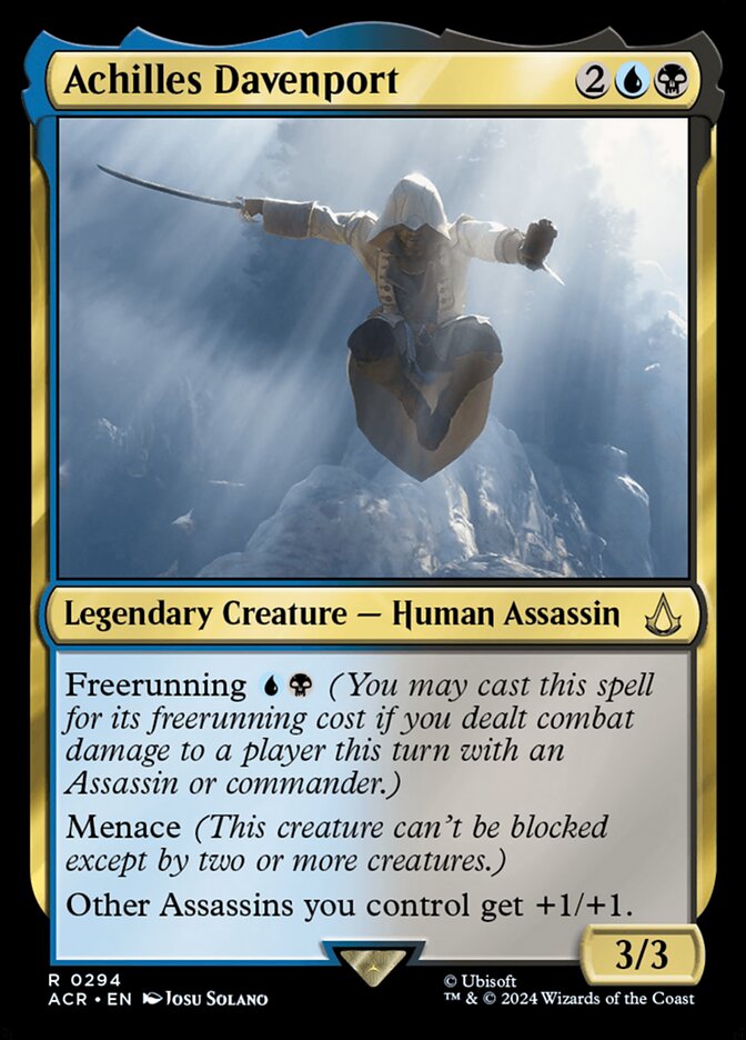 Magic the Gathering Card - Achilles Davenport - MTG Circle