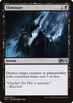Magic the Gathering Card - Eliminate - MTG Circle