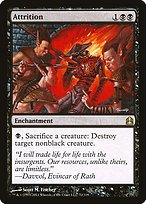 Magic the Gathering Card - Attrition - MTG Circle