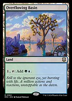 Magic the Gathering Card - Overflowing Basin - MTG Circle