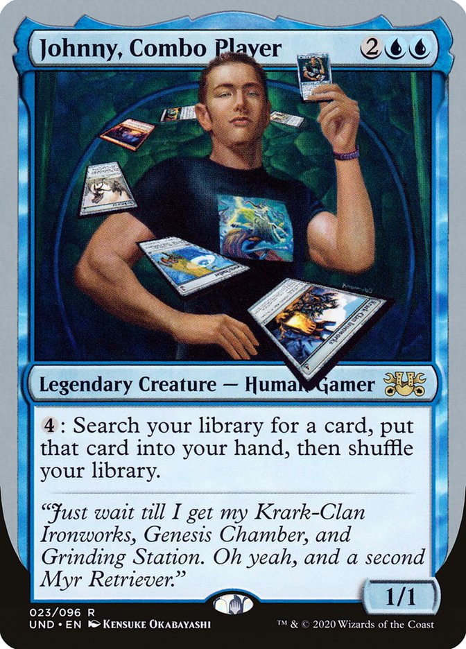 Magic the Gathering Card - Johnny, Combo Player - MTG Circle