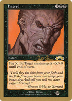 Magic the Gathering Card - Hatred - MTG Circle