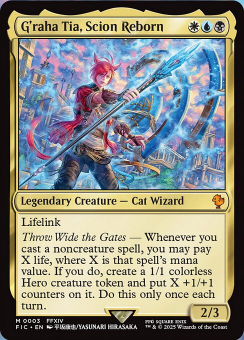 Magic the Gathering Card - G'raha Tia, Scion Reborn - MTG Circle