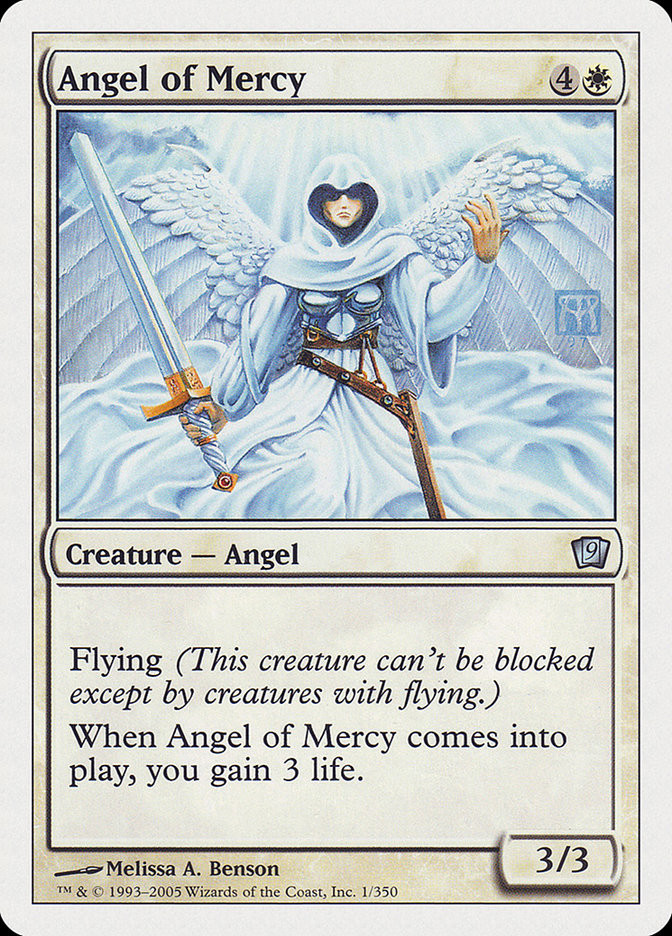 Magic the Gathering Card - Angel of Mercy - MTG Circle
