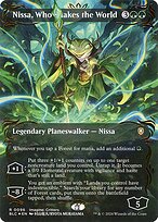 Magic the Gathering Card - Nissa, Who Shakes the World - MTG Circle