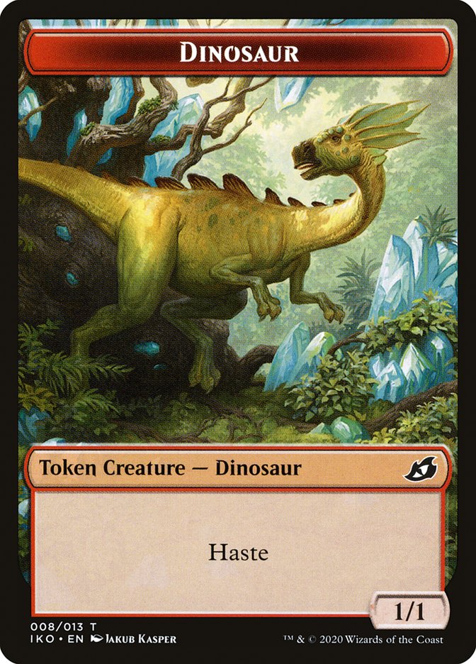 Magic the Gathering Card - Dinosaur - MTG Circle
