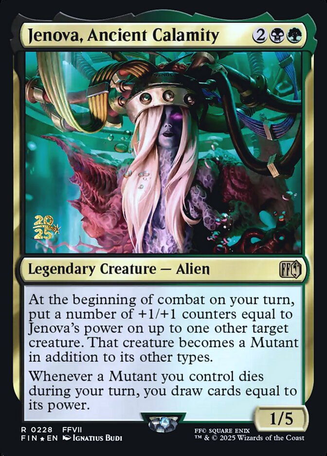 Magic the Gathering Card - Jenova, Ancient Calamity - MTG Circle