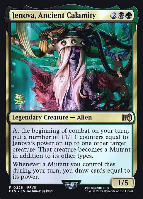 Magic the Gathering Card - Jenova, Ancient Calamity - MTG Circle