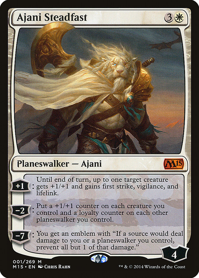 Magic the Gathering Card - Ajani Steadfast - MTG Circle