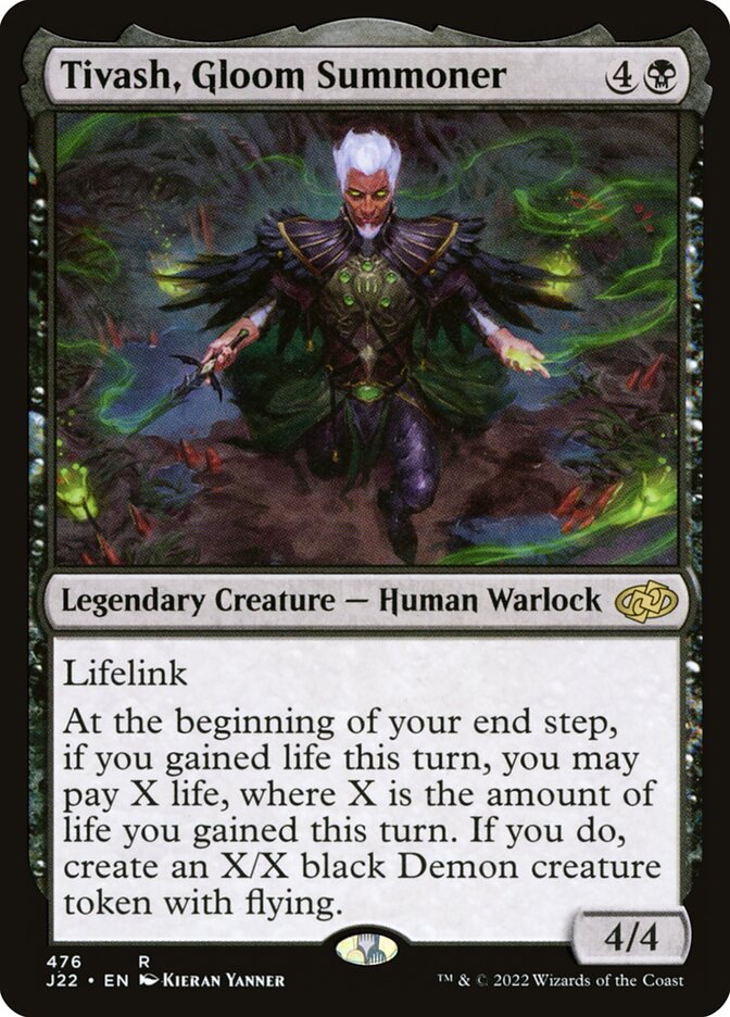 Magic the Gathering Card - Tivash, Gloom Summoner - MTG Circle
