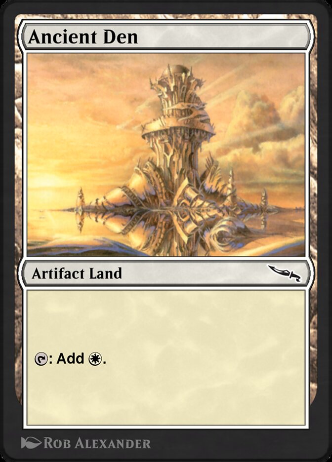 Magic the Gathering Card - Ancient Den - MTG Circle
