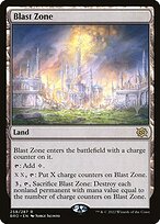 Magic the Gathering Card - Blast Zone - MTG Circle