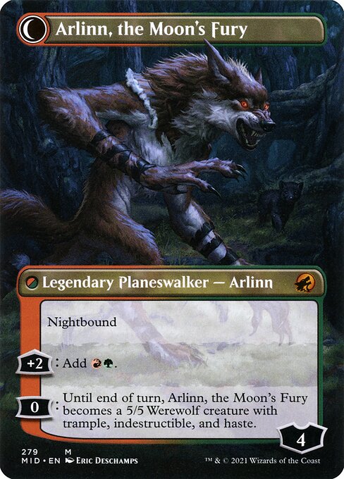 Magic the Gathering Card - Arlinn, the Moon's Fury - MTG Circle