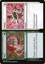 Magic the Gathering Card - Wax // Wane - MTG Circle