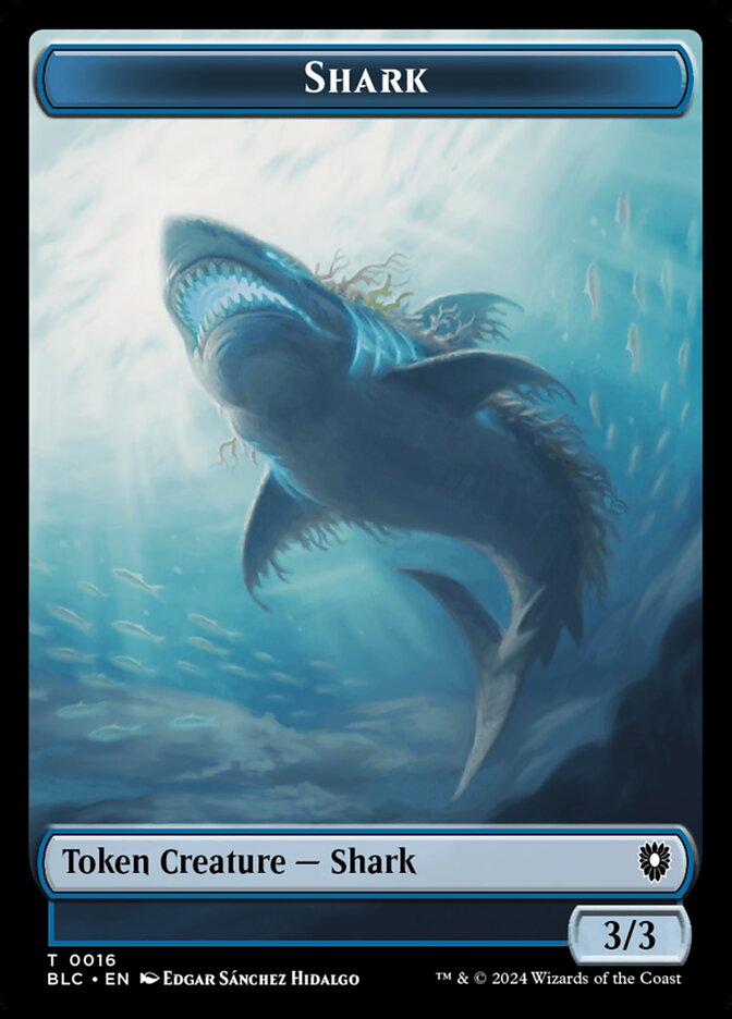 Magic the Gathering Card - Shark - MTG Circle