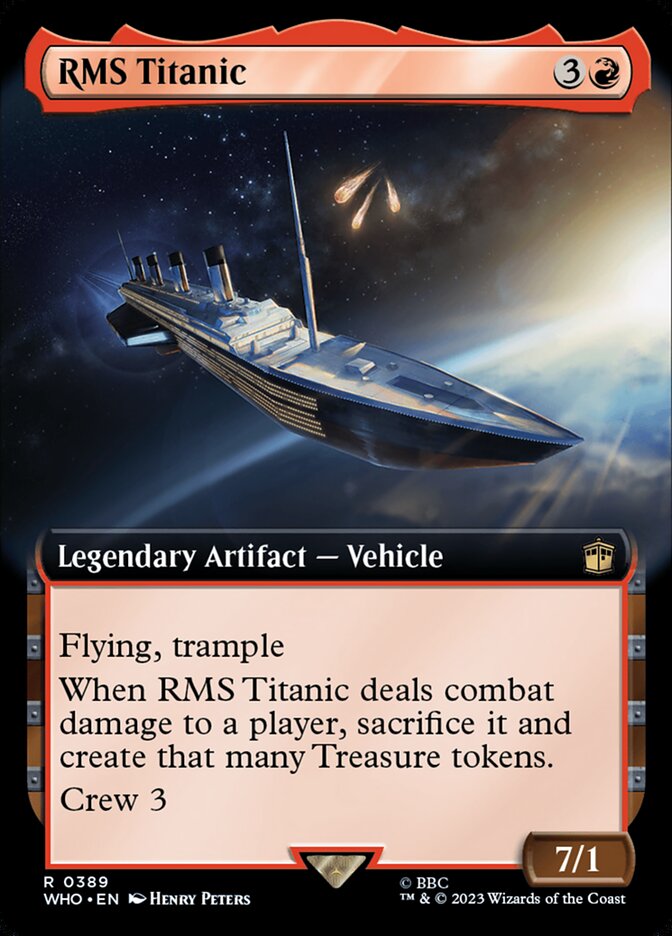 Magic the Gathering Card - RMS Titanic - MTG Circle