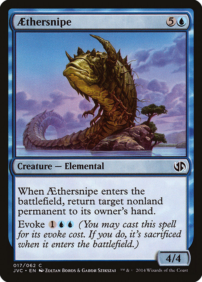 Magic the Gathering Card - Aethersnipe - MTG Circle