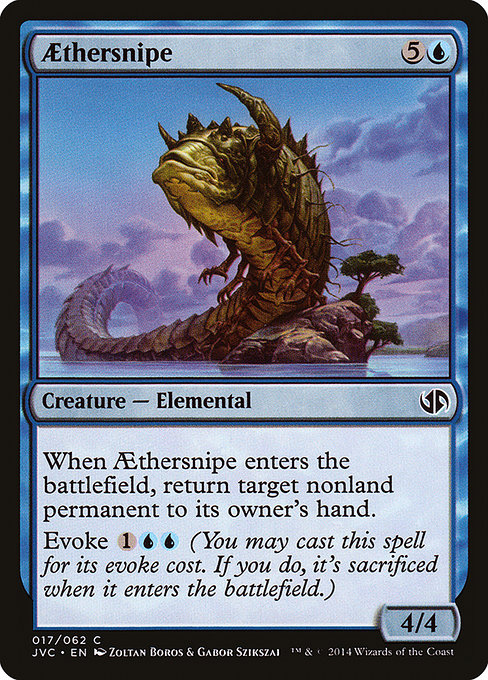Magic the Gathering Card - Aethersnipe - MTG Circle