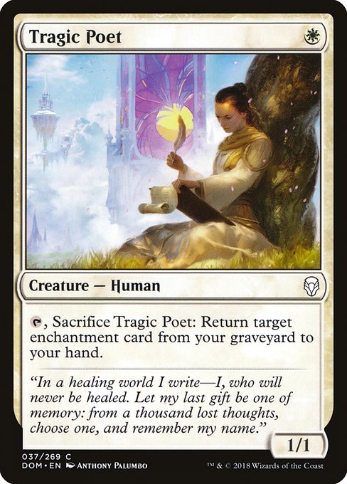Magic the Gathering Card - Tragic Poet - MTG Circle