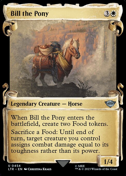 Magic the Gathering Card - Bill the Pony - MTG Circle