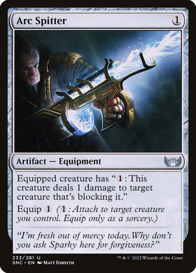 Magic the Gathering Card - Arc Spitter - MTG Circle