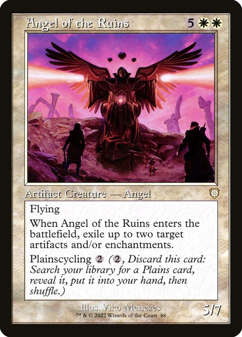 Magic the Gathering Card - Angel of the Ruins - MTG Circle