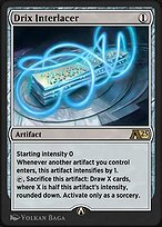 Magic the Gathering Card - Drix Interlacer - MTG Circle