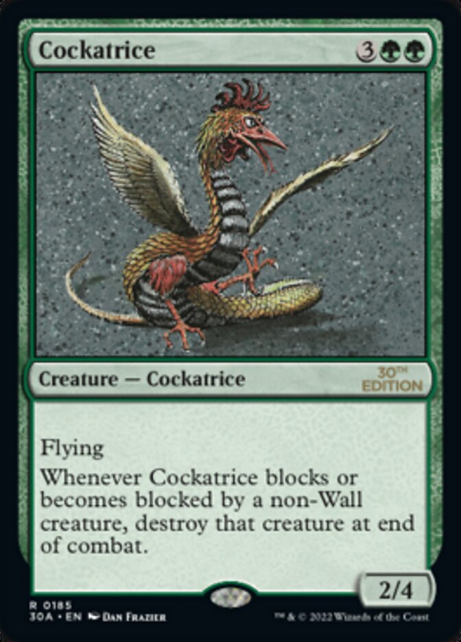 Magic the Gathering Card - Cockatrice - MTG Circle
