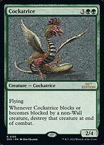 Magic the Gathering Card - Cockatrice - MTG Circle