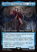Magic the Gathering Card - Ultimecia, Temporal Threat - MTG Circle