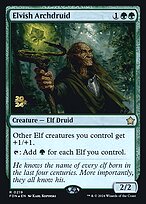 Magic the Gathering Card - Elvish Archdruid - MTG Circle