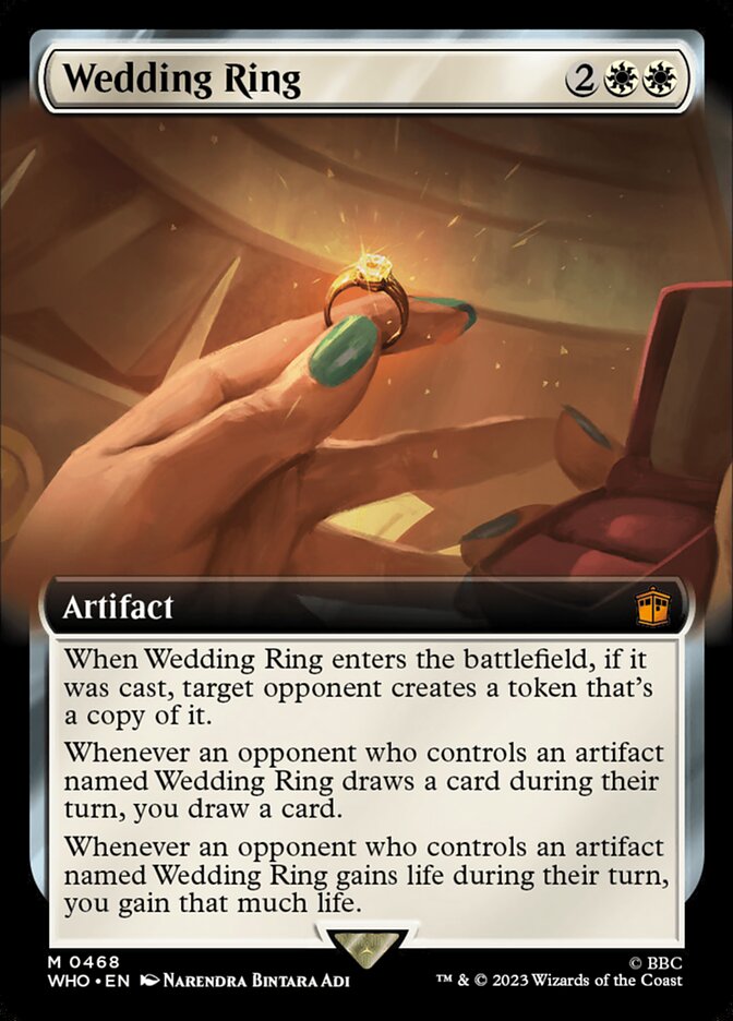 Magic the Gathering Card - Wedding Ring - MTG Circle