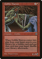 Magic the Gathering Card - Goblin Matron - MTG Circle
