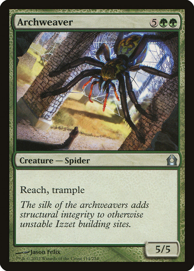 Magic the Gathering Card - Archweaver - MTG Circle