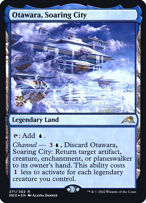 Magic the Gathering Card - Otawara, Soaring City - MTG Circle