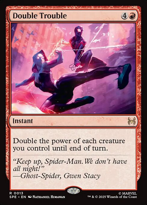 Magic the Gathering Card - Double Trouble - MTG Circle