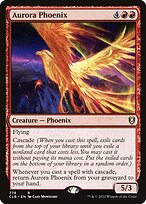 Magic the Gathering Card - Aurora Phoenix - MTG Circle
