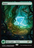 Magic the Gathering Card - Forest - MTG Circle