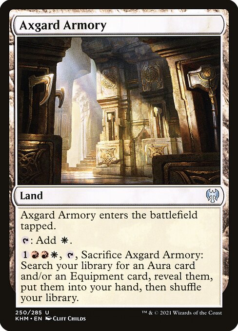 Magic the Gathering Card - Axgard Armory - MTG Circle