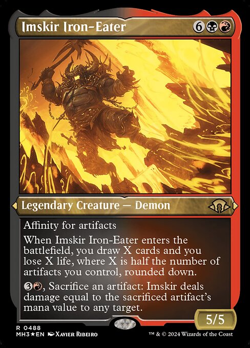 Magic the Gathering Card - Imskir Iron-Eater - MTG Circle
