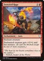 Magic the Gathering Card - Frenzied Rage - MTG Circle